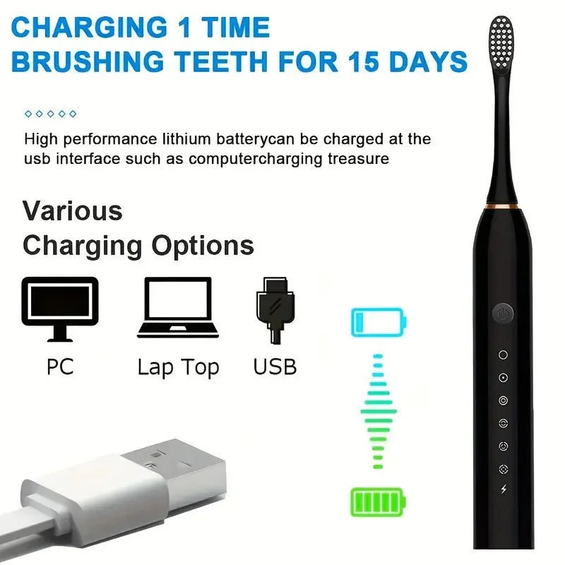 X3 Sonic Electric Toothbrush Rechargeable