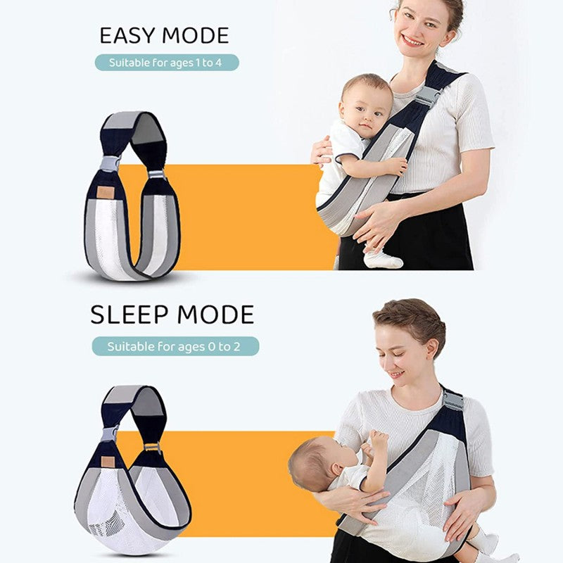 Baby Carrier, Ergonomic Baby Strap one Shoulder Labor-Saving Polyester