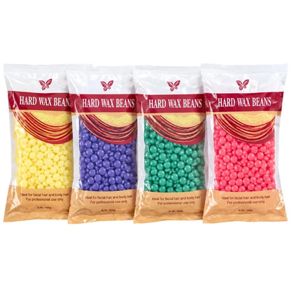 Hard Wax Beans | Painless Hair Removal Wax Beads for Body & Facial Hair | Random flavour | 100g