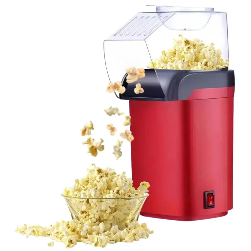 Oil Free Mini Popcorn Maker | Hot Air Popcorn Machine
