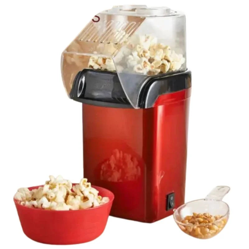 Oil Free Mini Popcorn Maker | Hot Air Popcorn Machine