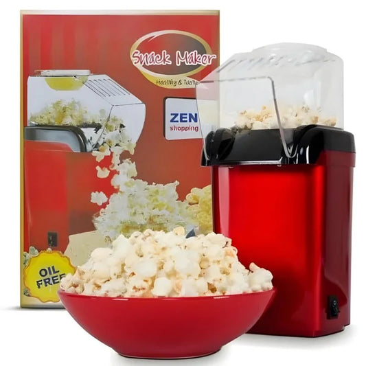 Oil Free Mini Popcorn Maker | Hot Air Popcorn Machine