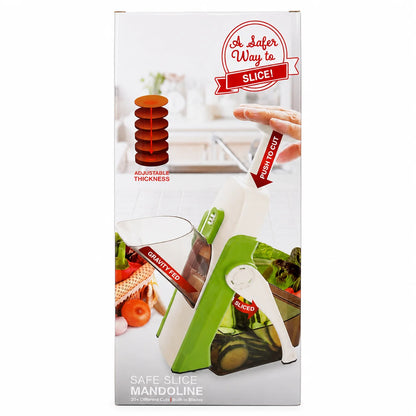 Brava Spring Vegetable Slicer Chopper | Manual Mandoline Cutter