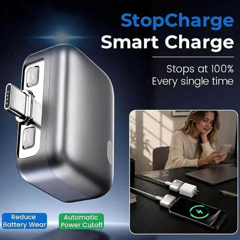 Automatic Charging Disconnector | Model LX-007  |Type-C to Type-C Fast Charging Guardian