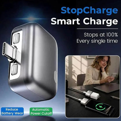 Automatic Charging Disconnector | Model LX-007  |Type-C to Type-C Fast Charging Guardian