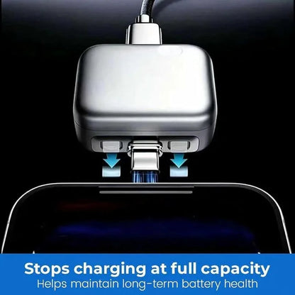 Automatic Charging Disconnector | Model LX-007  |Type-C to Type-C Fast Charging Guardian