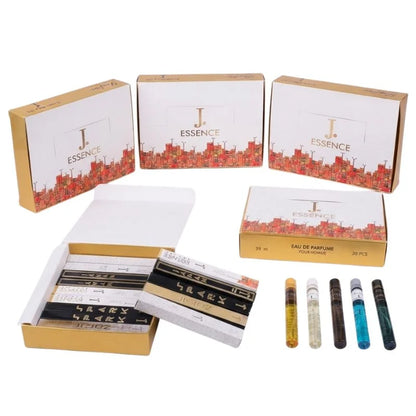 J. Premium Fragrance Collection | 20 Pcs Long Lasting | Eau De Perfume Set for Men & Women