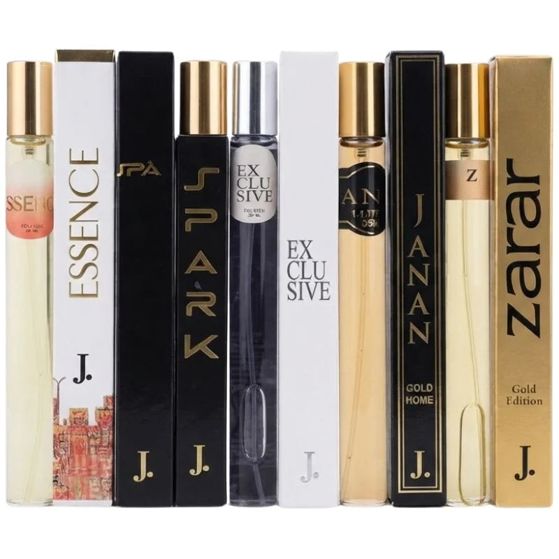 J. Premium Fragrance Collection | 20 Pcs Long Lasting | Eau De Perfume Set for Men & Women